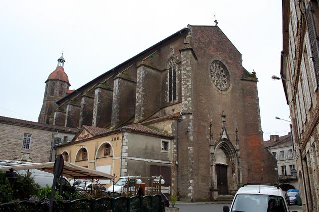Eauze, Gers, France. Cathédrale Saint-Luperc.