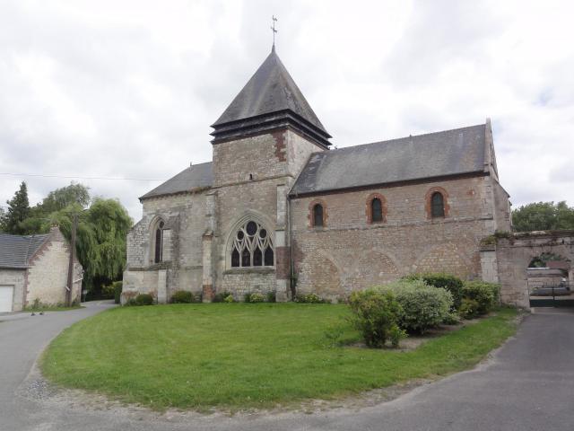 Vesles-et-Caumont (Aisne) église