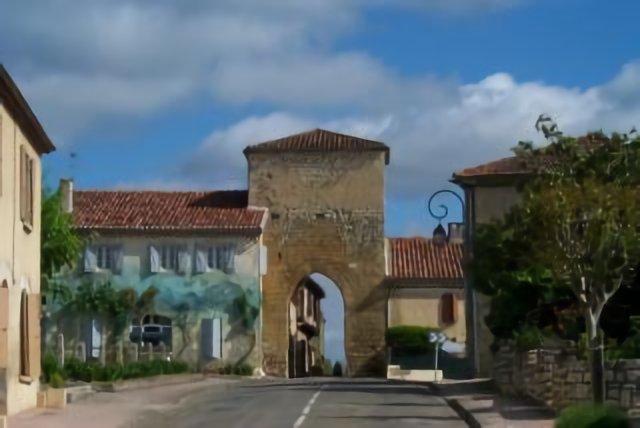 entrée du village de Marambat (Gers)