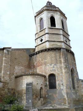 Vic-Fezensac - Eglise Saint-Pierre - Chevet et clocher