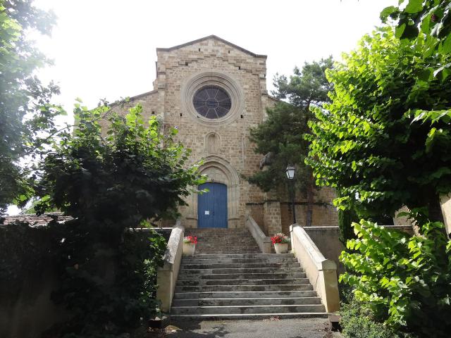 L'église de Barran.