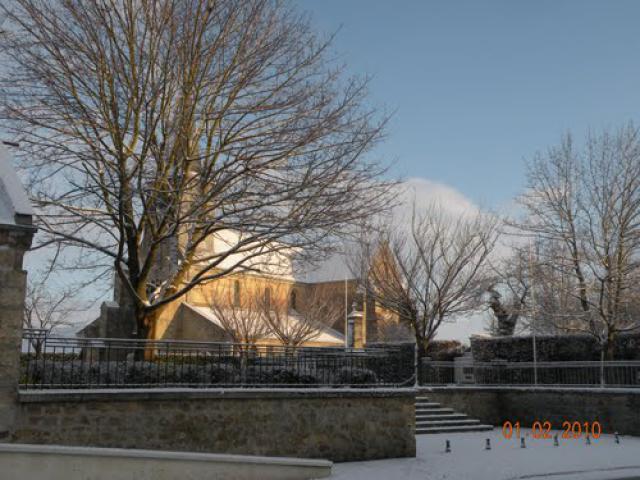 L'EGLISE SOUS LA NEIGE