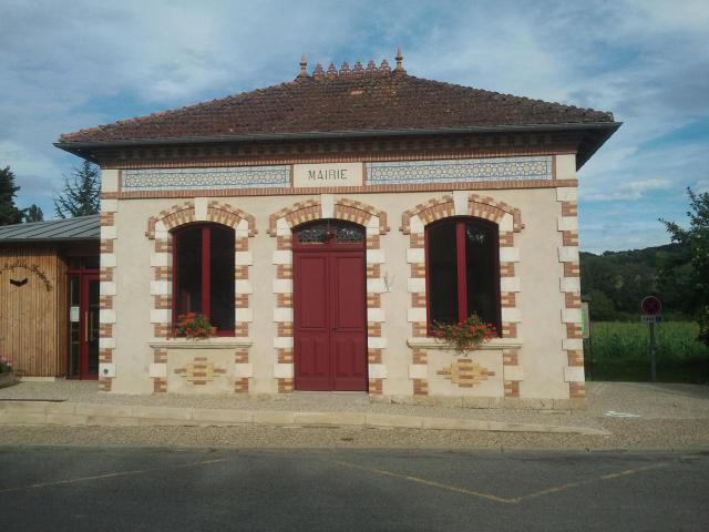 La mairie de Moncorneil-Grazan.