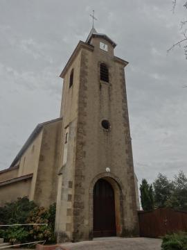 L'église de Mont-de-Marrast.