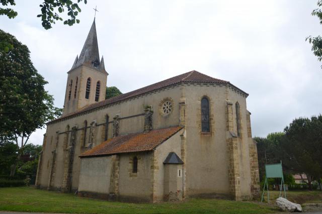 L'église Sainte-Madeleine de Jû, commune de Jû-Belloc