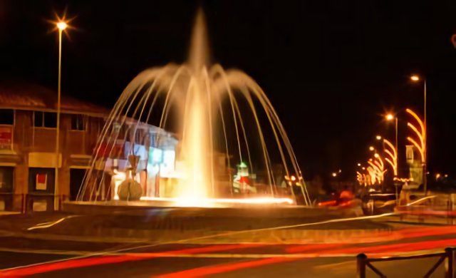 rond-point de la fontaine
