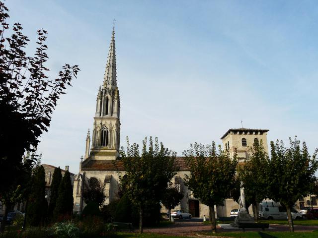 Église Saint-Jean-Baptiste, Coutras, Gironde, France