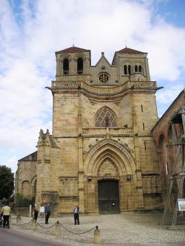 Souvigny Abteikirche Westfassade