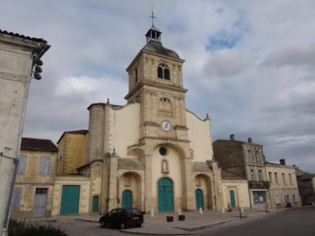 France: Barsac - L'église saint Vincent