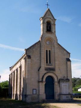 Église Saint-Jean de Villagrains à Cabanac-et-Villagrains (Gironde, France)