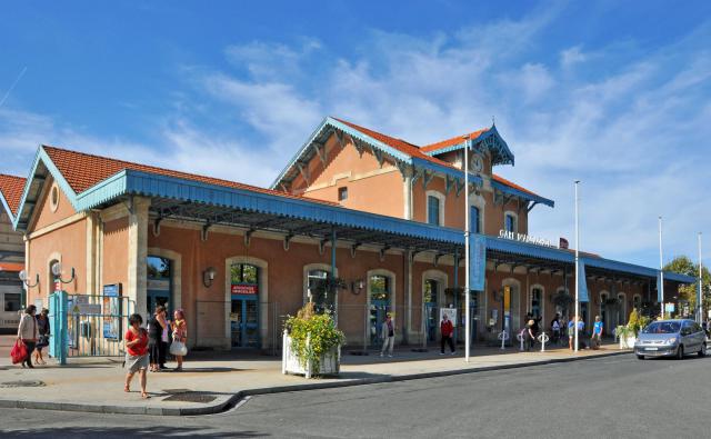 Arcachon (France) : Gare SNCF