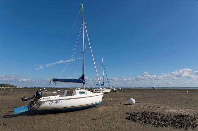 marée basse à Andernos