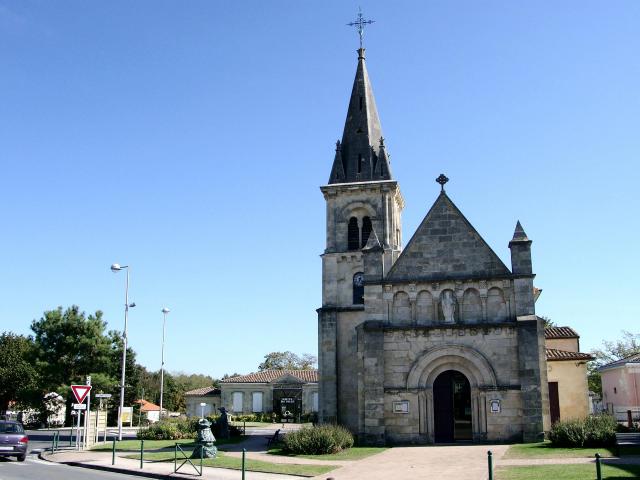 Église Saint Blaise de Sébaste de Martignas-sur-Jalle (Gironde), 1856.
