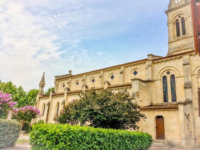 Église Saint-Saturnin (XIXe siècle) de Braud-et-Saint-Louis (Gironde, France)