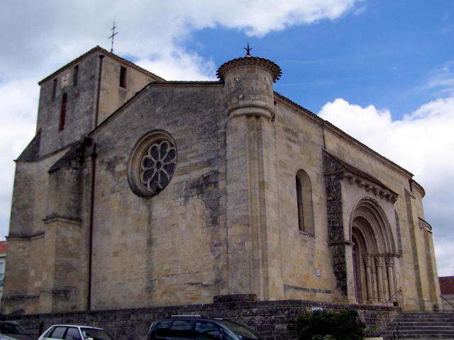 Église Saint-Romain de Targon (Gironde, France)