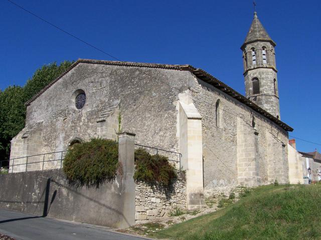 Église de Saint-Vivien-de-Monségur (Gironde, France)