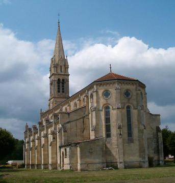 Eglise de Sainte-Hélène (Gironde)