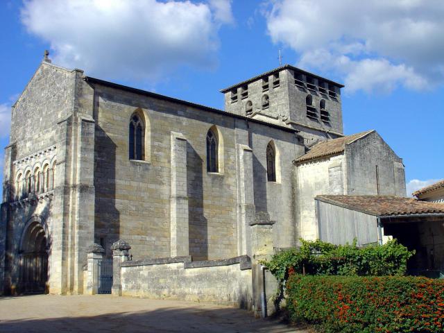 Eglise de Saint-Denis-de-Pile, Gironde, France (près de Libourne) Septembre 2006 Michel Buze