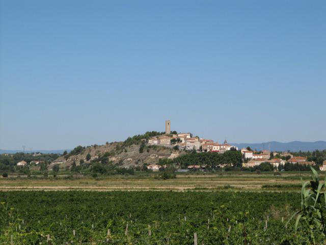 Montady (Hérault) - vue générale