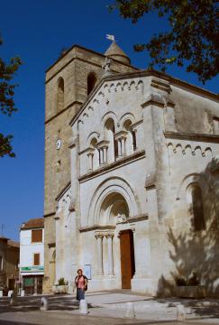 vue générale de l'église