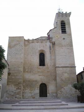 Dans l'Hérault, l'église de Baillargues.