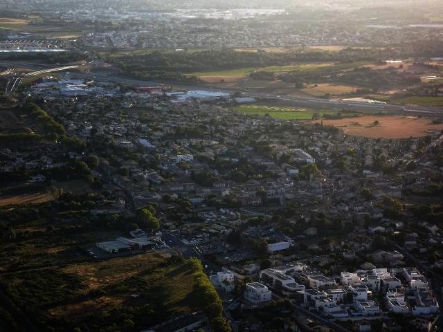 Vue aérienne de Baillargues