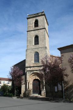 Alignan-du-Vent (Hérault) - église Saint-Martin.