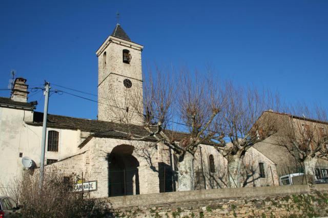 Prémian (Hérault) - église Saint-Sébastien (de la Caminade).