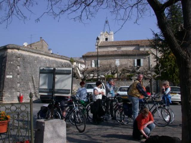 Radlpause in Vacquières