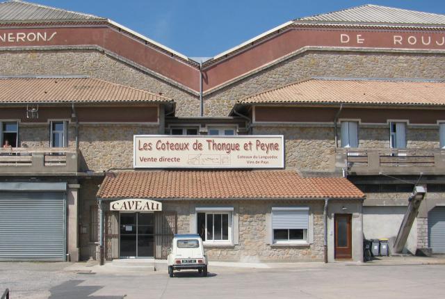 Roujan cave coopérative Caveau entrée