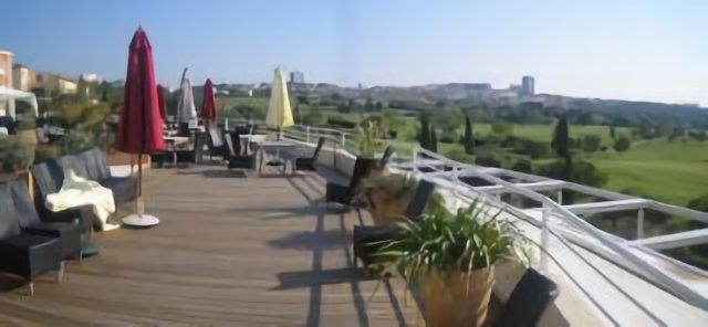 De la terrasse du Montpellier Resort, le Golf de Fontcaude