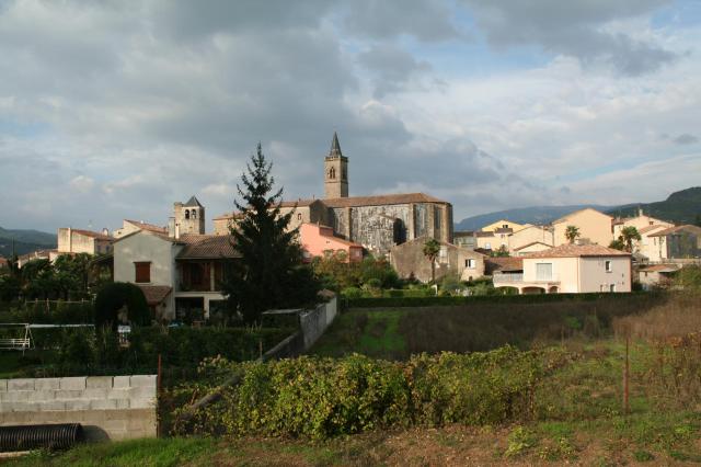 Hérépian (Hérault) - vue générale.