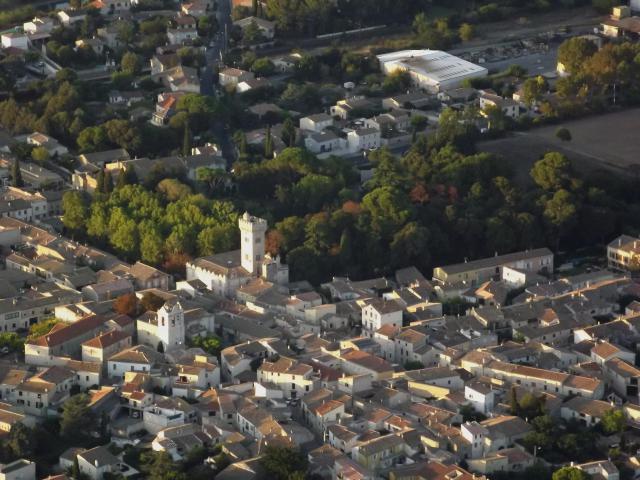 Vue Aérienne de Lunel-Viel (Hérault)