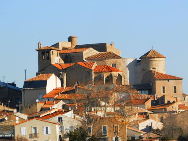 Château feodal au centre du village