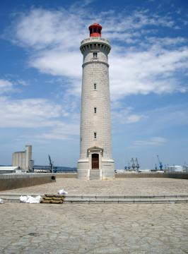 Phare du môle Saint-Louis, Sète, France.