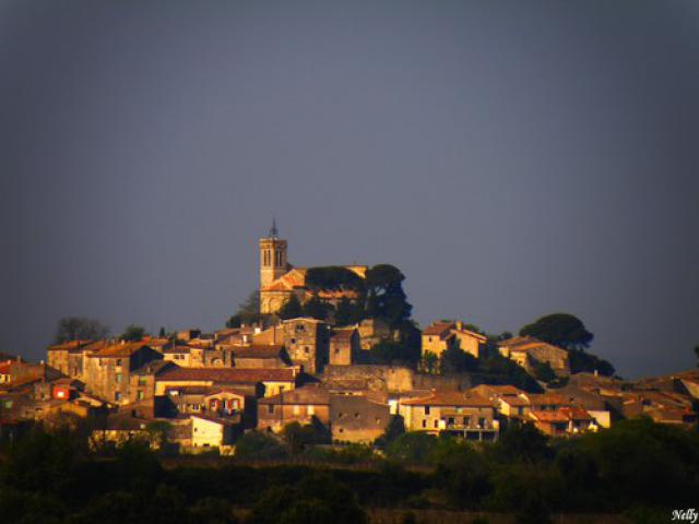 Vue prise de saint Pargoire