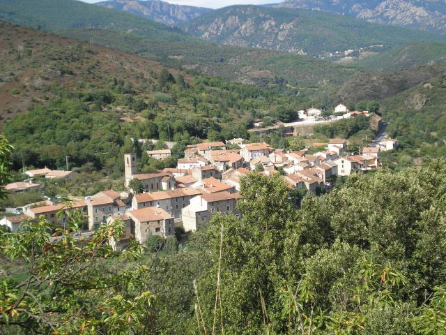 Saint-Étienne-d'Albagnan (Hérault) - vue générale.