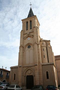 Pinet (Hérault) - église Saint-Siméon-le-Stylite.
