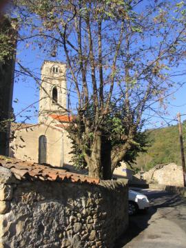 Saint-Etienne-Estréchoux (église St Etienne du XVIIIème)
