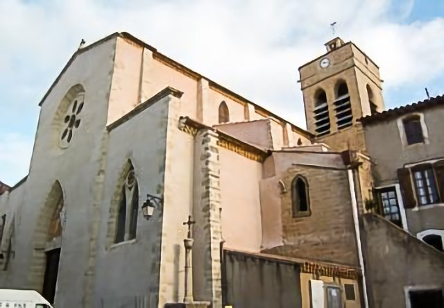 Église Saint-Pierre de Poussan (Hérault).