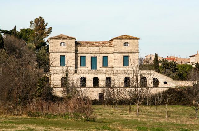 Poussan (Hérault) - château de la Garenne (XVIIe siècle).