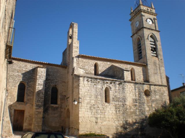 église-abbatiale Saint-Geniès de Saint-Geniès-des-Mourgues (Hérault, France)