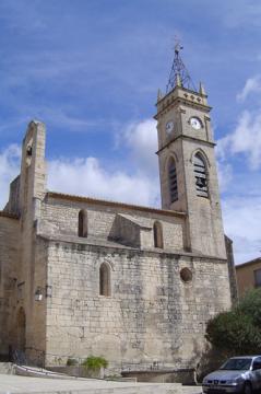 l'église abbatiale de Saint-Genies des Mourgues