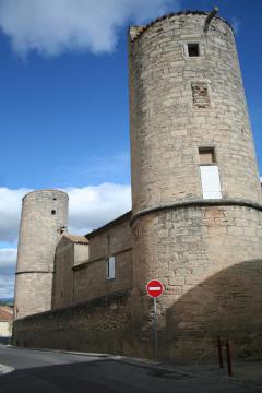 Maureilhan (Hérault) - château, façade sud.