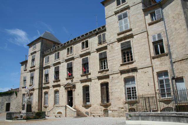 Pignan (Hérault) - Château de Turenne (XVIIe siècle) construit par Gabriel d'Hebles et Henri de Baschi du Cayla, actuelle mairie depuis…