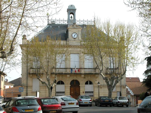 City Hall of Cazouls-lès-Béziers (Hérault)