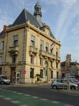 Mairie de Villeneuve-lès-Maguelone (Hérault, France). Photo prise par moi.