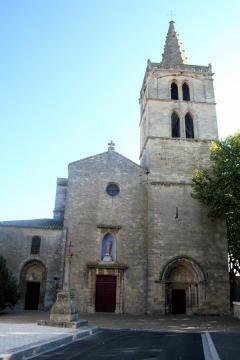 Sérignan (Hérault) - Collégiale Notre-Dame de Grâce.