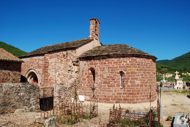 France - Languedoc - Hérault - La Tour-sur-Orb - Église Sainte-Marie de Frangouille