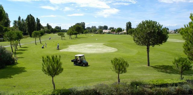 une vue d'ensemble du golf
